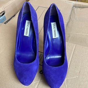 Steve Madden purple heels